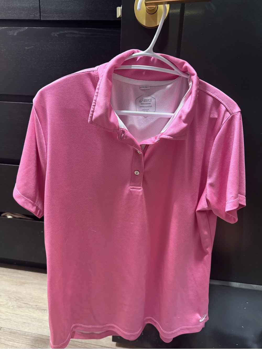 ASICS Pink Golf Shirt